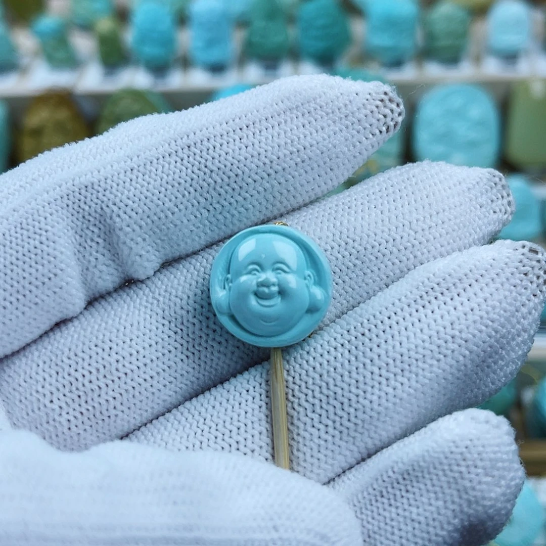 绿松石未镶嵌珠宝奇石