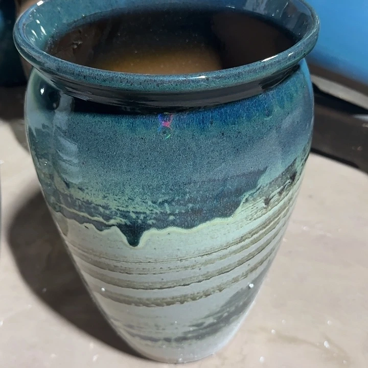 口径20高度32花盆山水