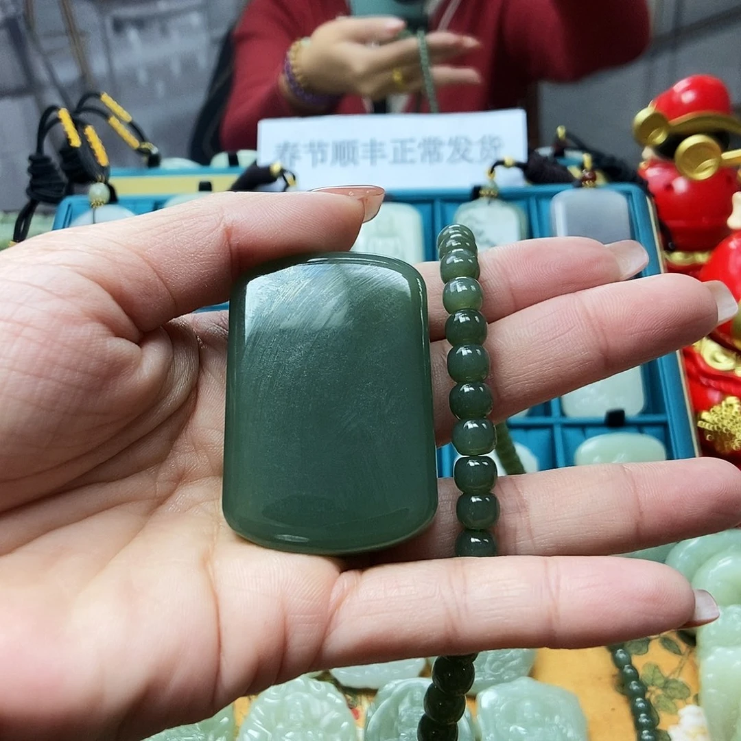 和田玉颈饰未镶嵌D**H