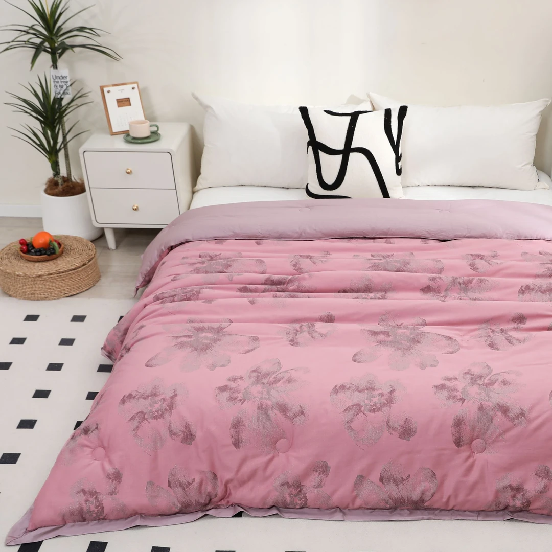 （粉黛）新款高精密贡缎亲肤床品