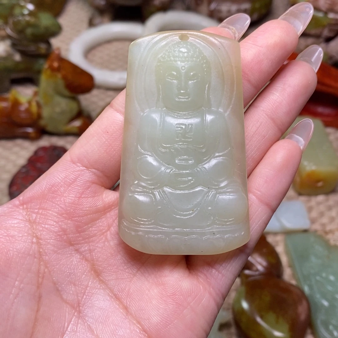白玉菩提吊坠白玉菩提白玉菩提摆件
