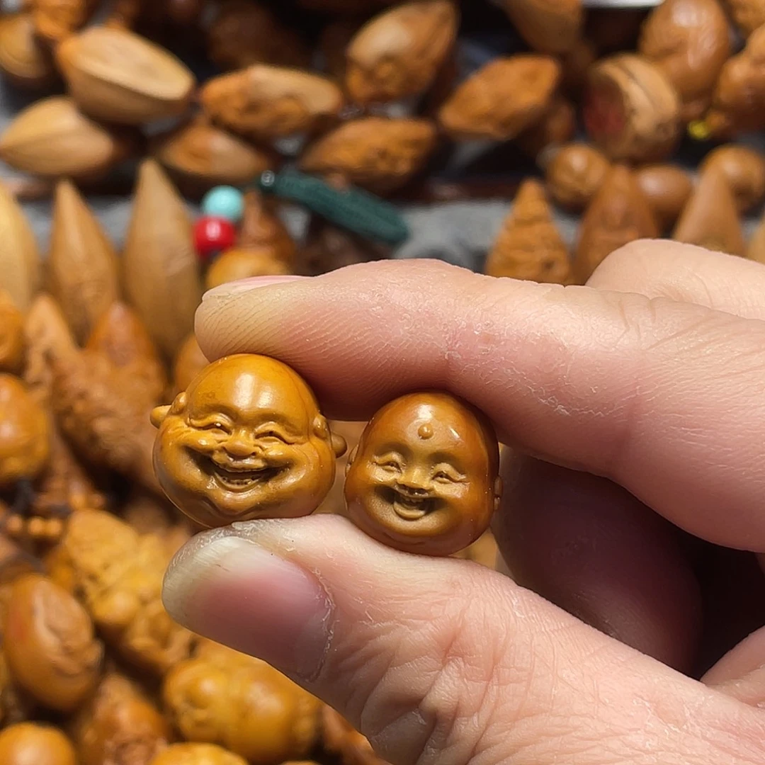 狼***橄榄核手串/手链弥勒2颗265