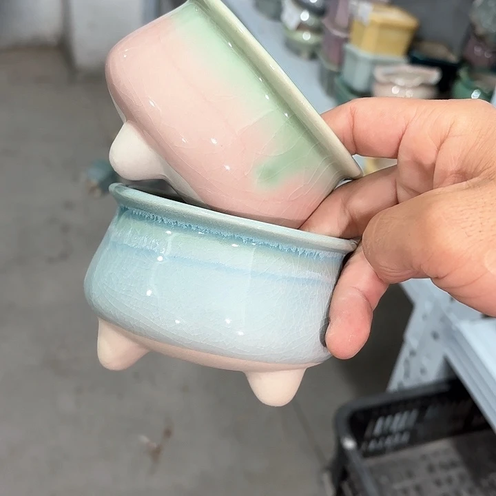 红陶量货｜口8.5-10高7深浅搭配发4