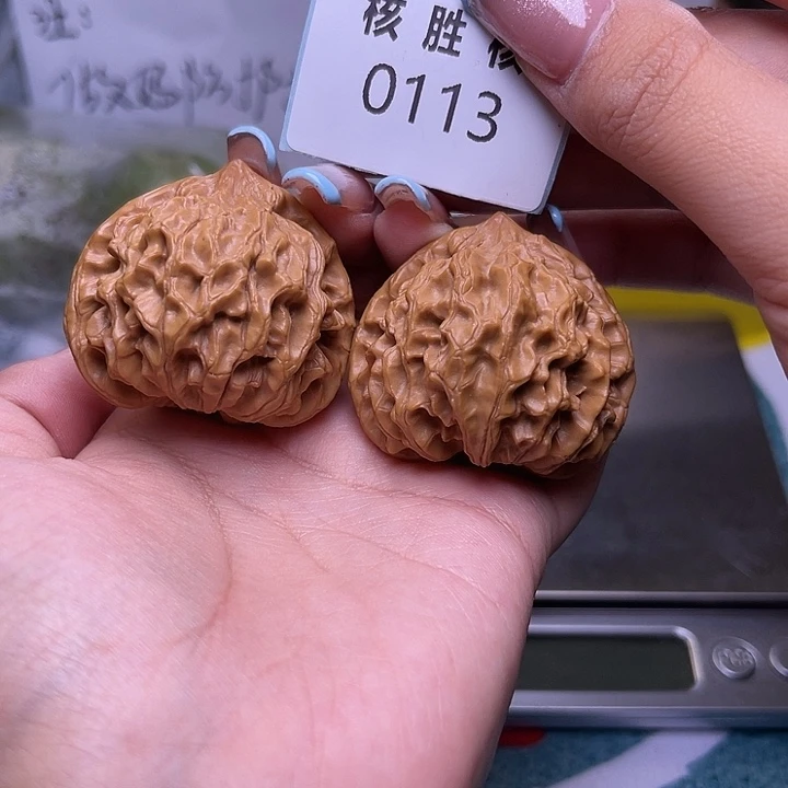 文玩核桃把件龙门涧41.0113