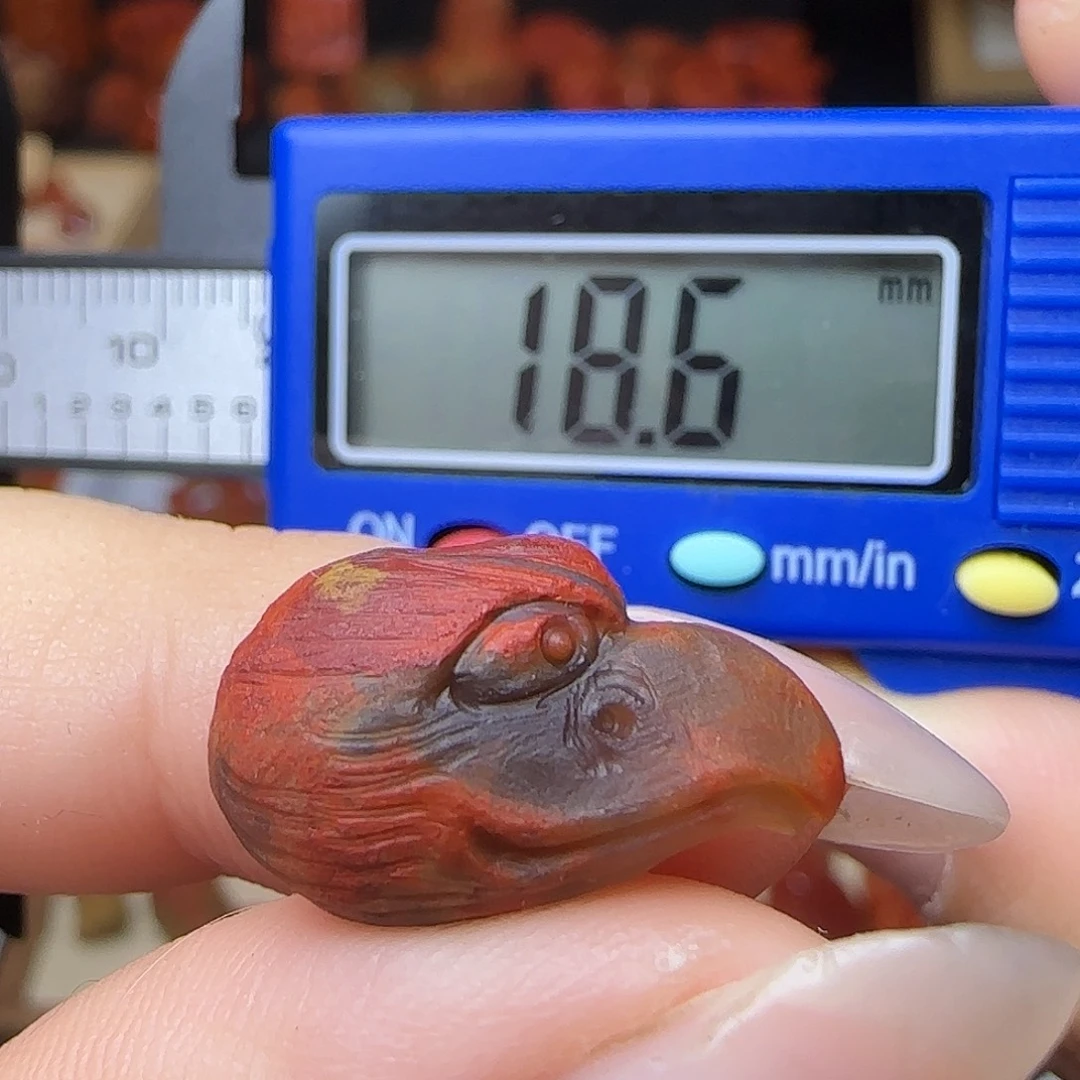 南红玛瑙未镶嵌吊坠(不含链)