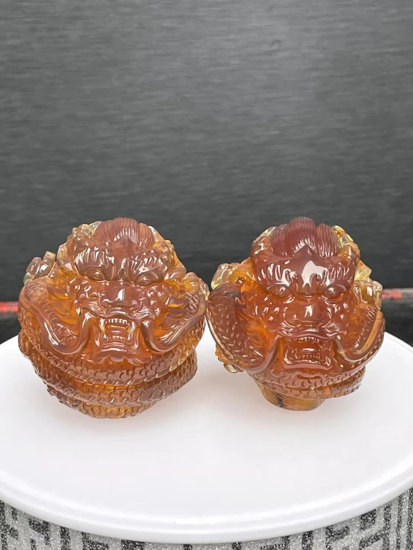 精工雕刻精美龙珠