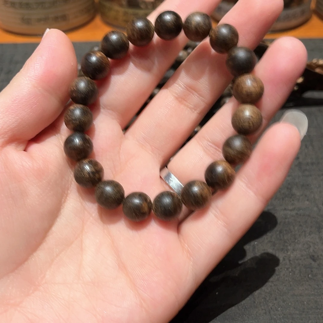 吊坠沉香老惠安沉水沉香手串10.5m12.1g