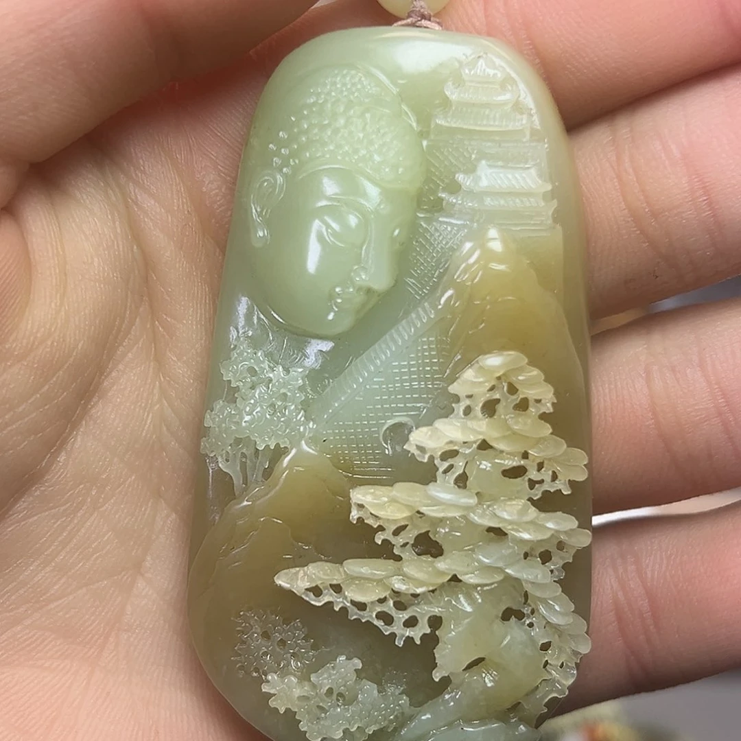 和田玉把件未镶嵌