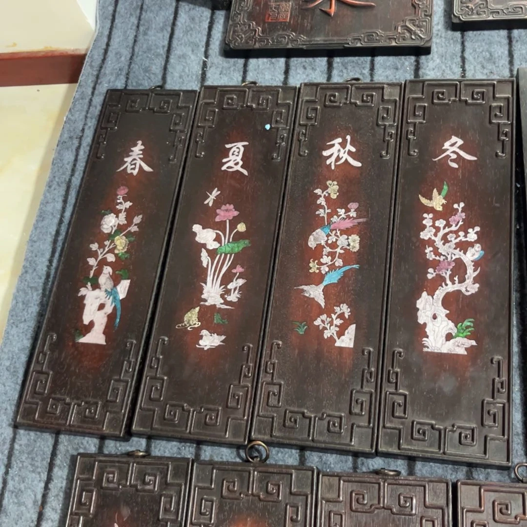 木非洲紫檀木雕牌匾挂匾