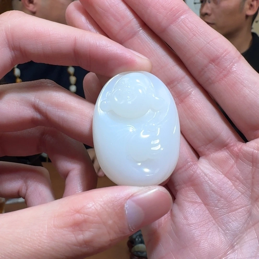 和田玉未镶嵌颈饰1221潘老师代购不退