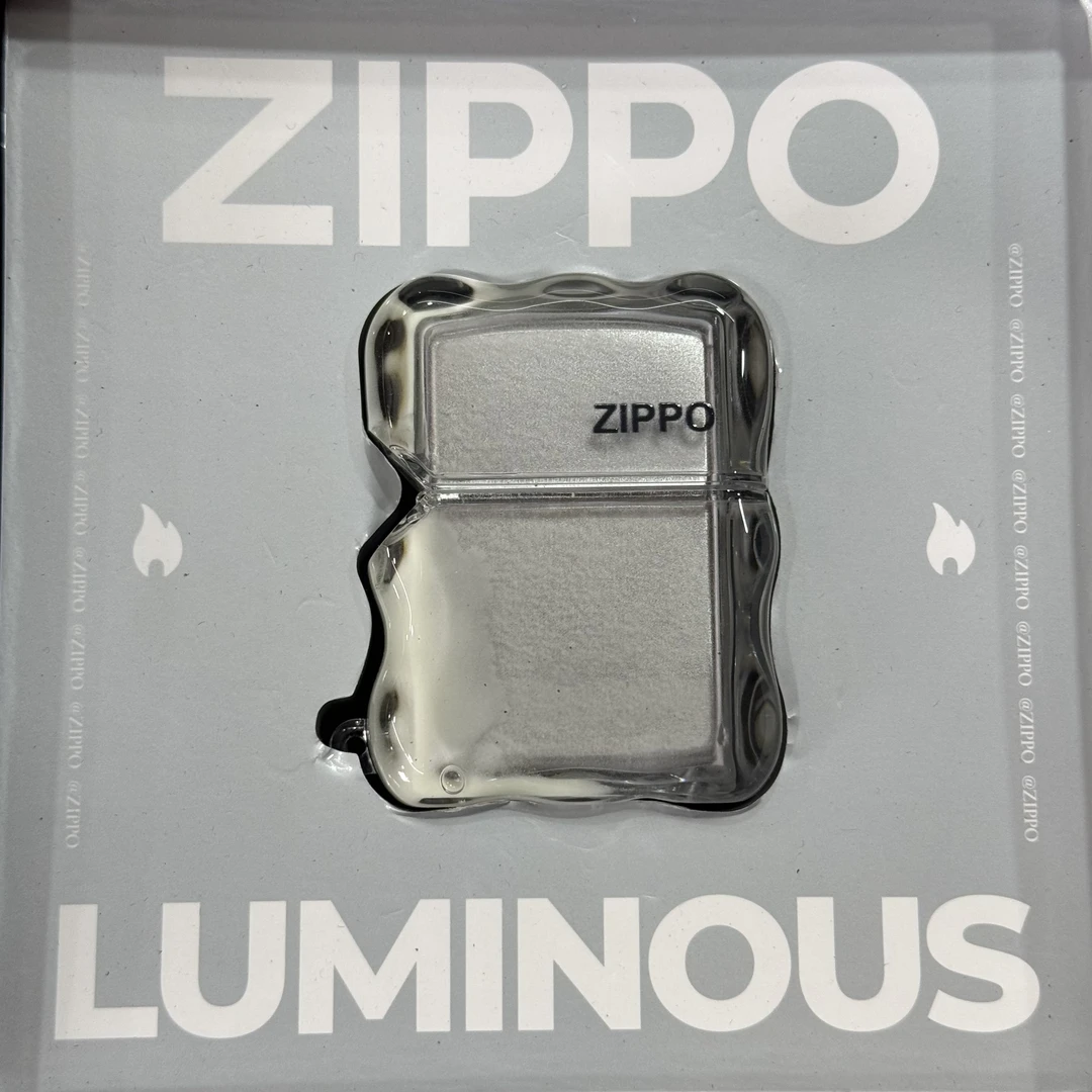 ZIPPO打火机 波浪纹夜光流沙 常规煤油打火机 DYJ1