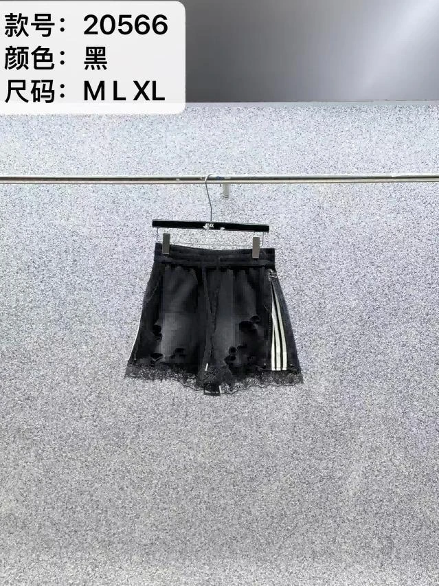 杨杨 20566欧货重工织带卫裤