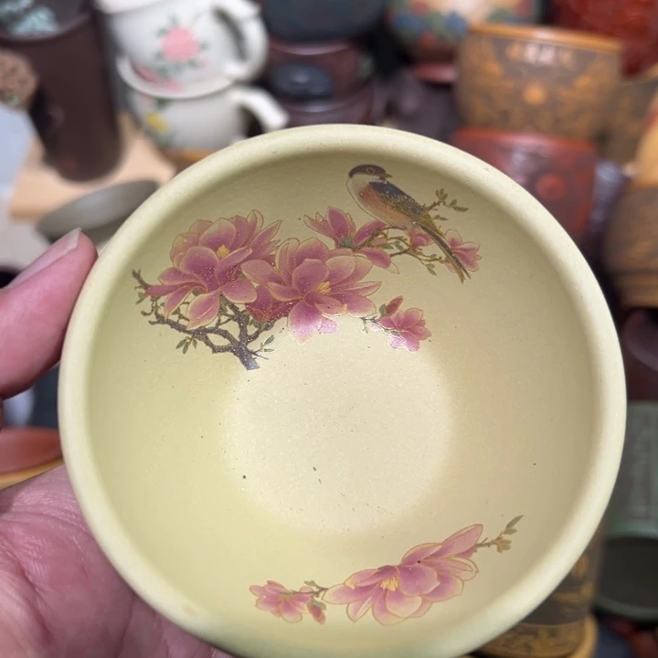 紫砂茶杯宜兴紫砂主人杯