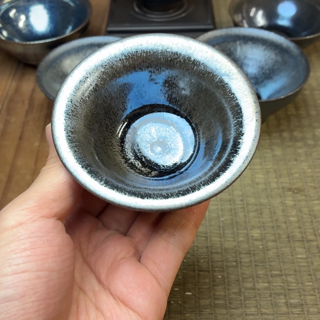 拉***牛茶盏松风渡建盏甄选