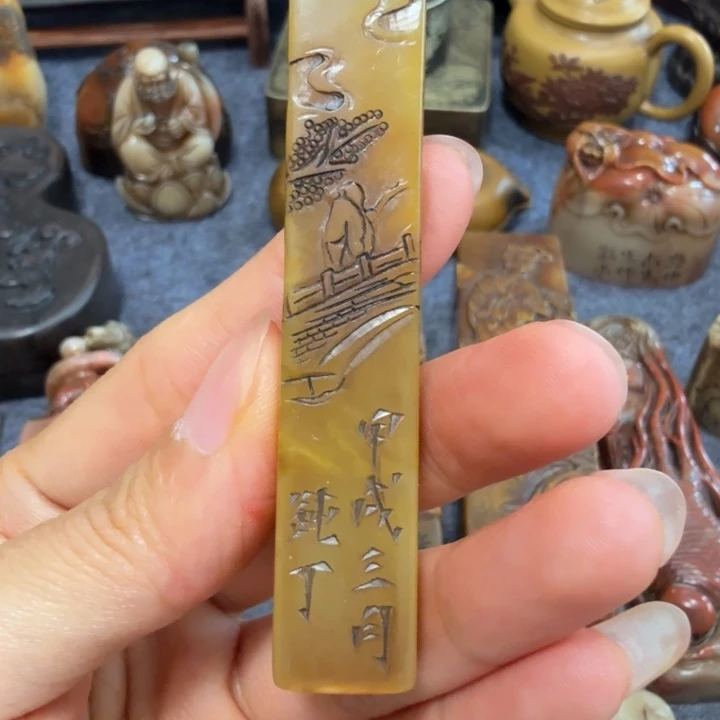 祥***楦寿山石印石祥老师闪购