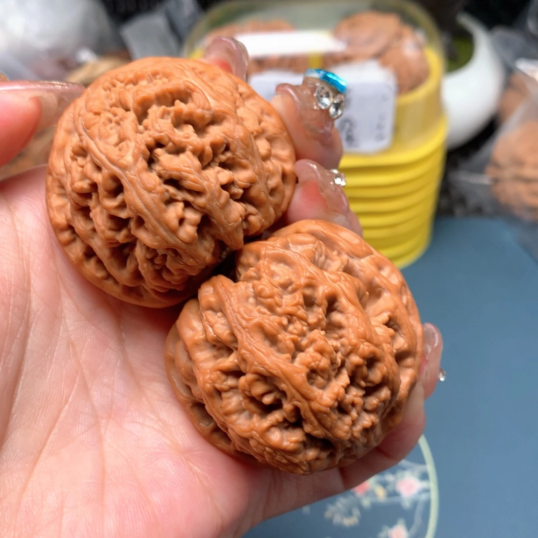 寒***雪把件文玩核桃46-28088-1