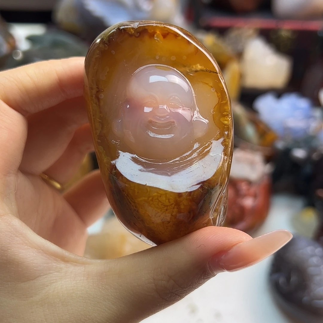 玛瑙/玉髓合金颈饰