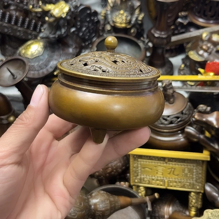 顺顺利利，铜器摆件