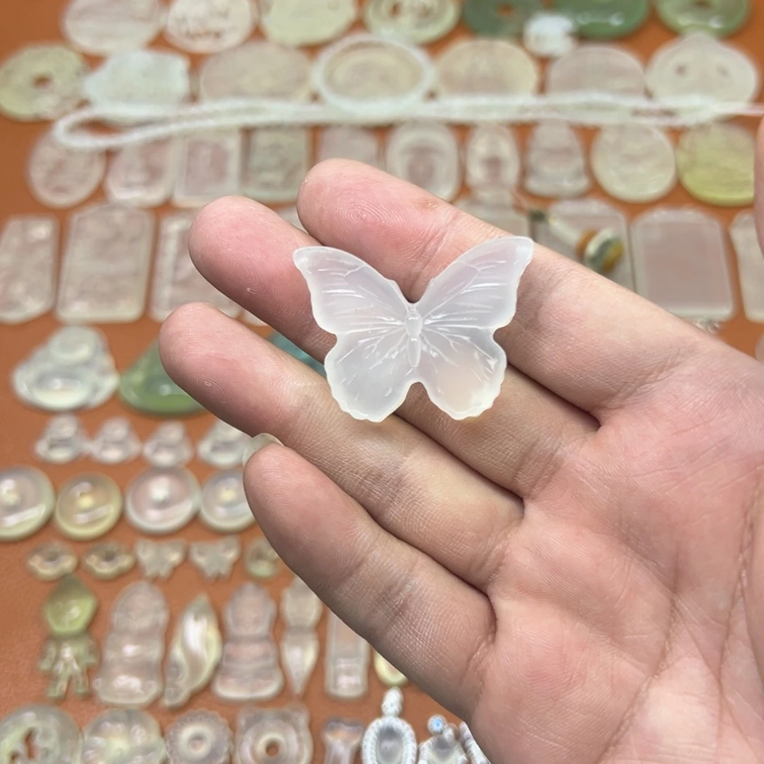 蛇纹石玉未镶嵌多样性随机发一