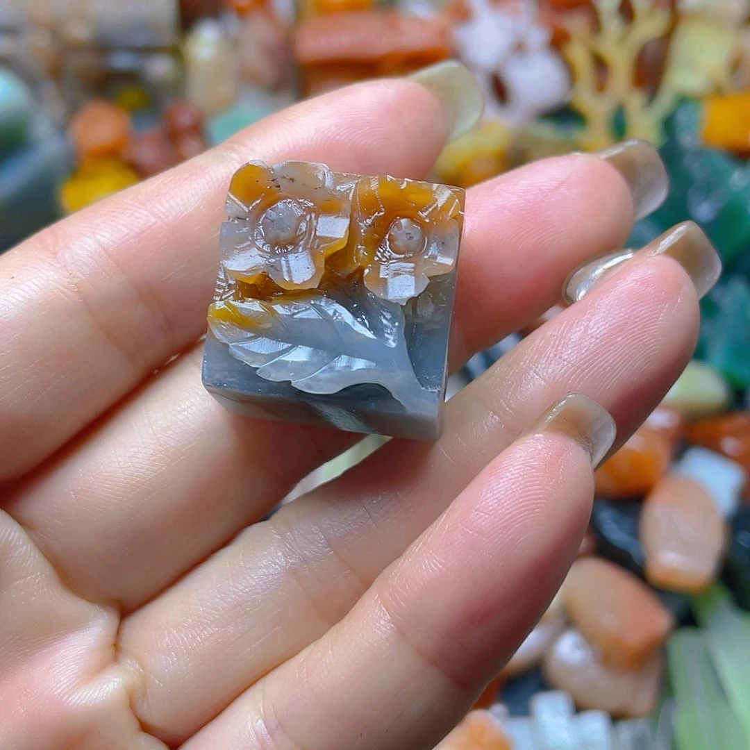 青田石印石纯手工