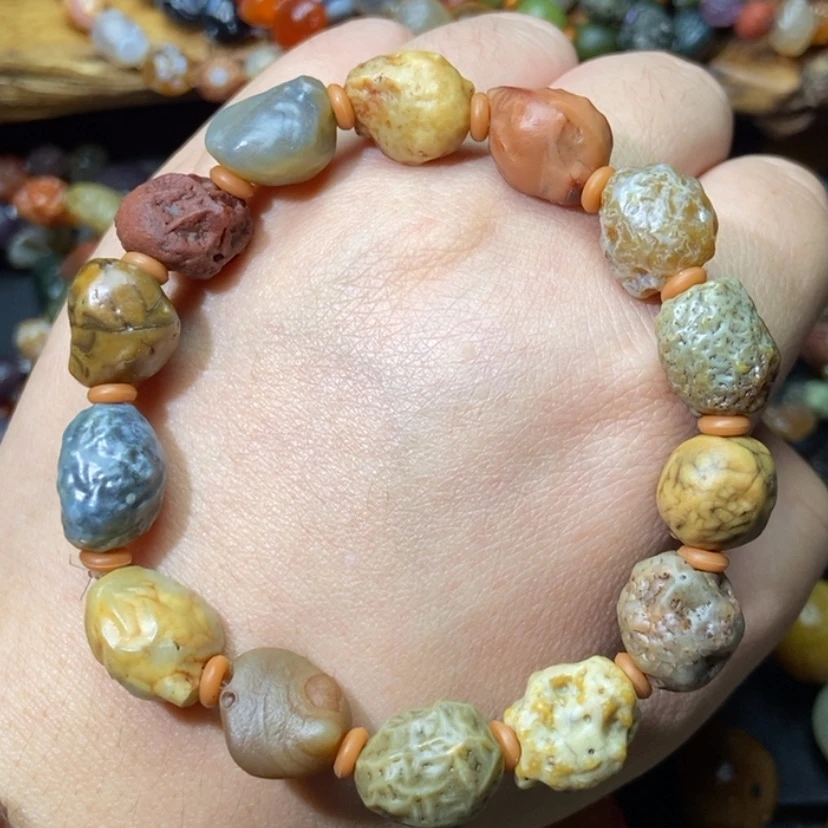 【闪购商品】合金手链玛瑙/玉髓