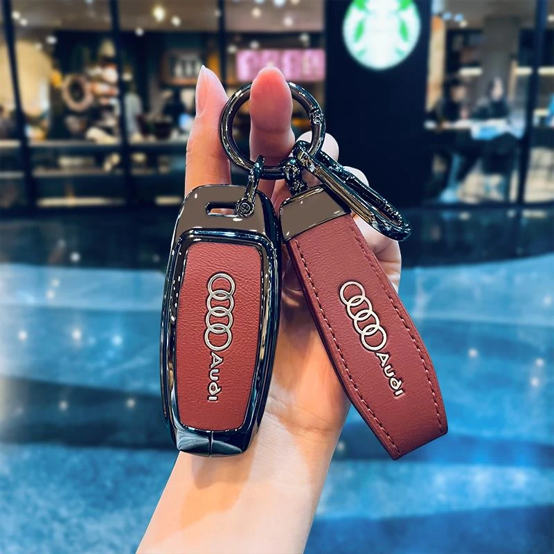 奥迪a6l钥匙套25款a7l汽车a3专用q5l高级a4l女q7全包q2l保护壳扣