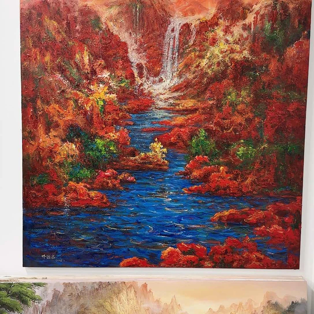 杰***～高端手绘艺术油画