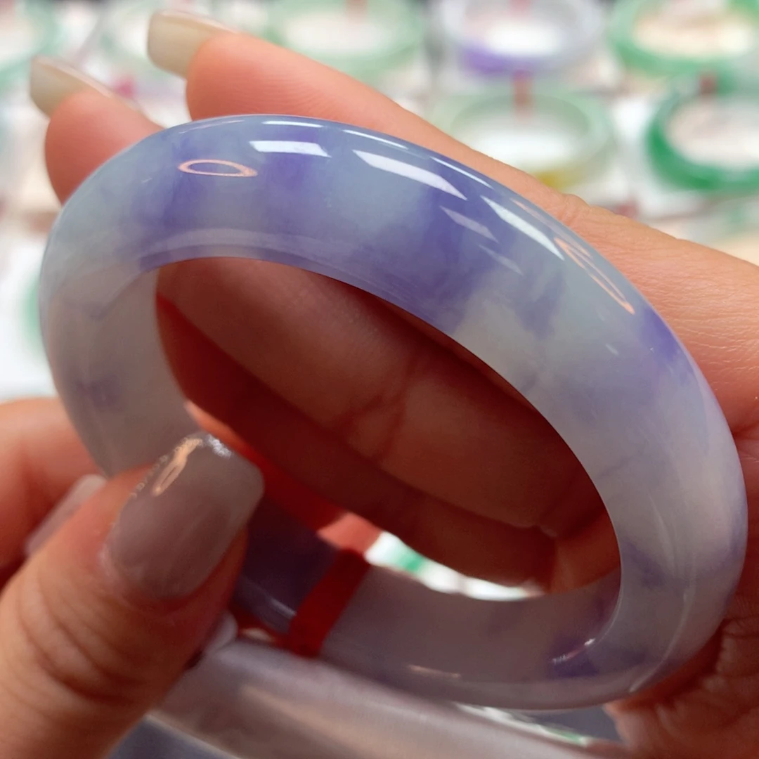 翡翠手镯未镶嵌52正17号88