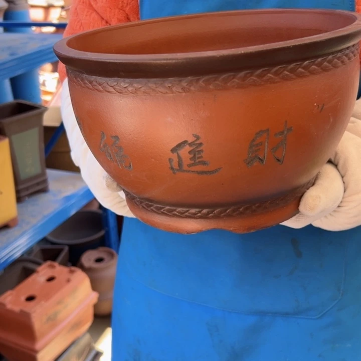 a款小号财金福门花盆花盆花盆