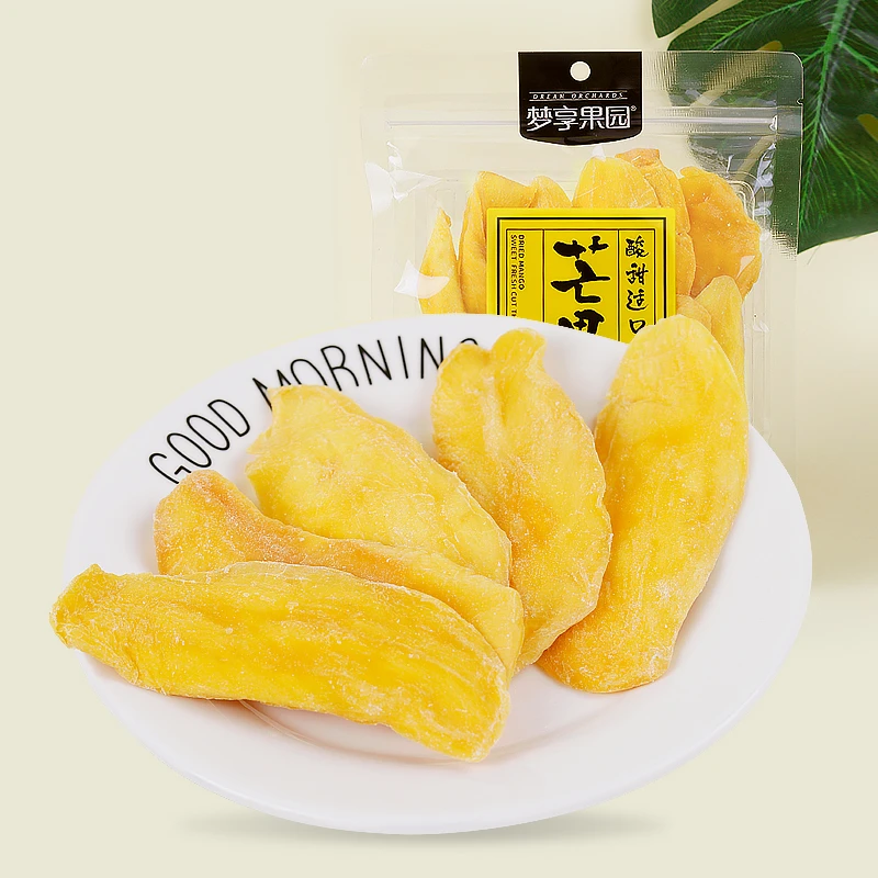 休闲零食厚切芒果干蜜饯果脯水果干即食厚肉芒果干办公室小吃