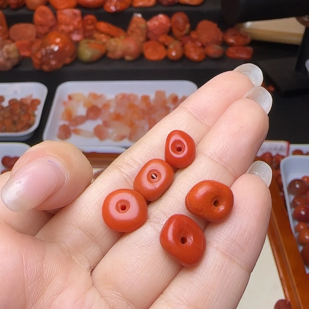 南红玛瑙未镶嵌吊坠(不含链)