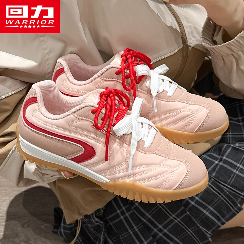 回力女鞋德训鞋2025秋季新款休闲百搭潮流时尚小众学生女士板鞋子