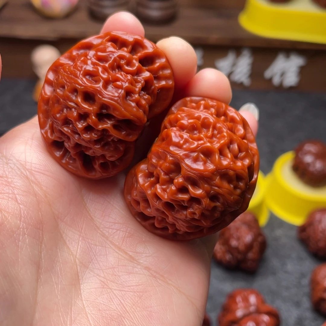 文玩核桃吊坠文玩核桃 手把件 宫灯 42