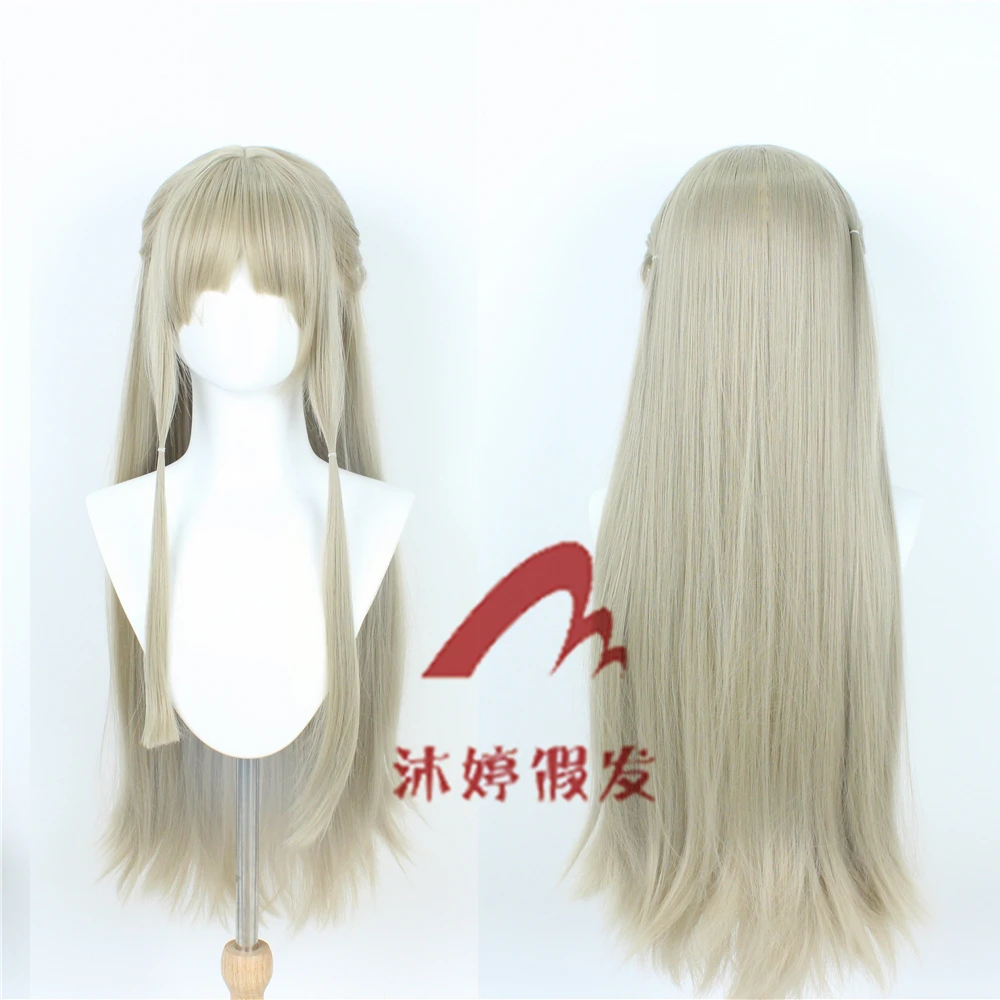 明日方舟 缪尔赛思 cos假发 玫瑰网仿真头皮顶