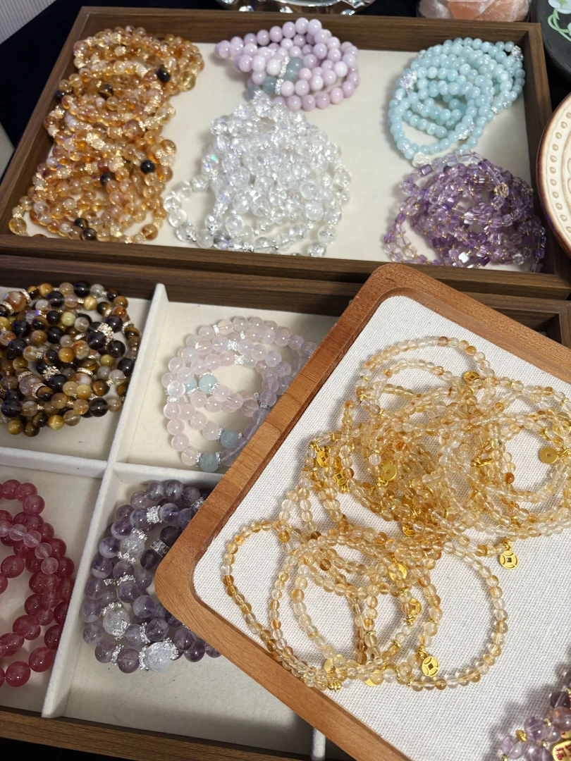 【zuzu饰品】水晶手串 直播间现场包装 请勿盲目下单