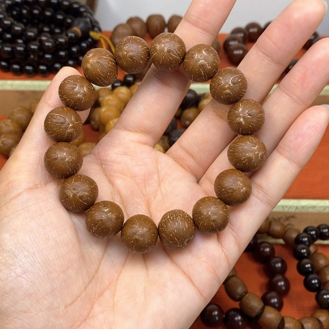 紫金鼠手串14红皮纯圆