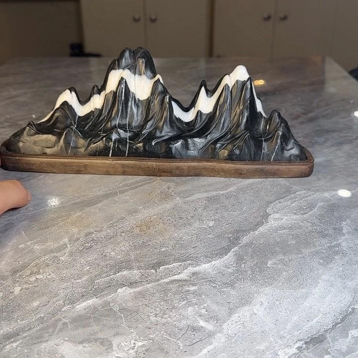 碧***云奇石茶宠鱼缸文房摆件