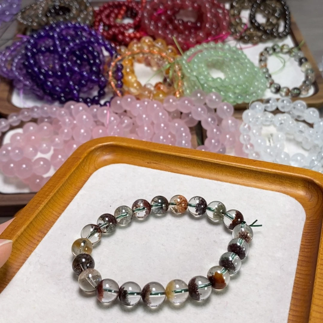 水晶手串未镶嵌海**行