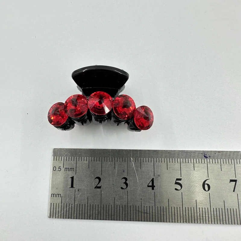 韩国s家水晶小号抓夹高端公主头小抓夹网红刘海夹侧边夹轻奢发卡