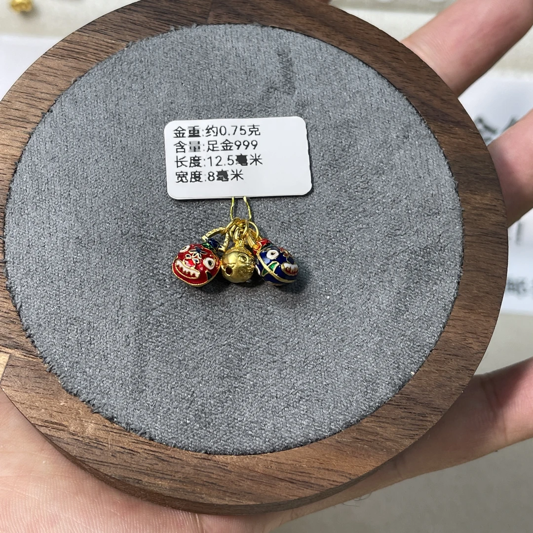 足金999吞金兽一家三口小提溜