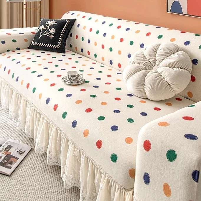 洱峰多巴胺一体沙发套罩全包万能套2025新款防猫抓沙发保护套盖布