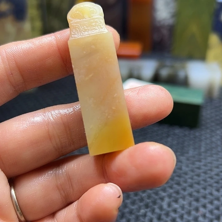 小***青田石印章石印章石
