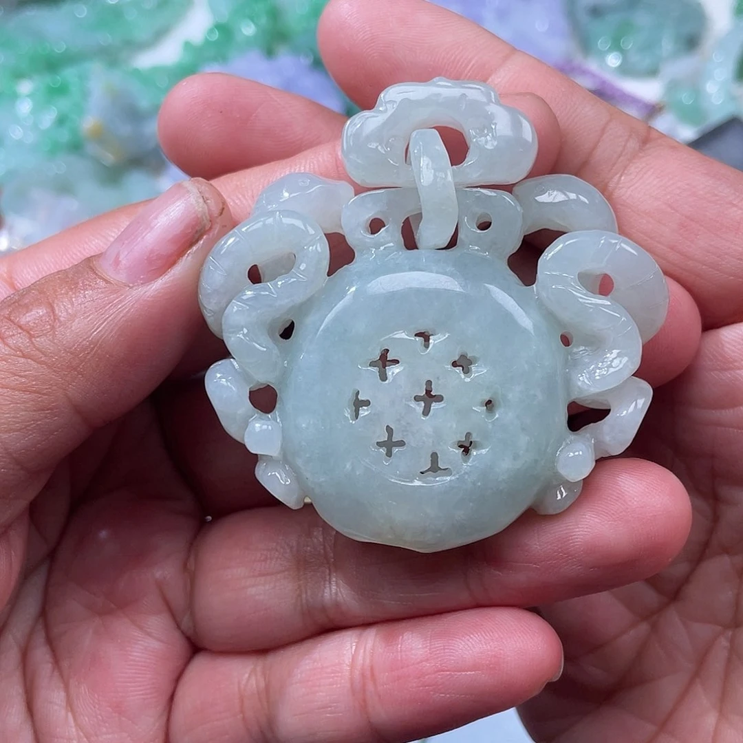 颈饰未镶嵌翡翠翡玉缘翡翠