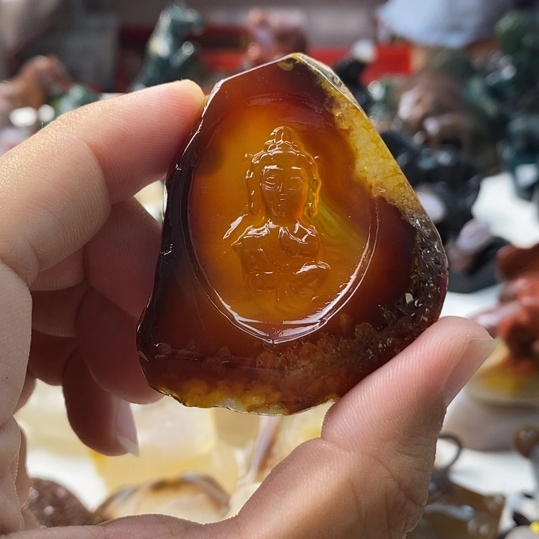 玛瑙/玉髓未镶嵌颈饰