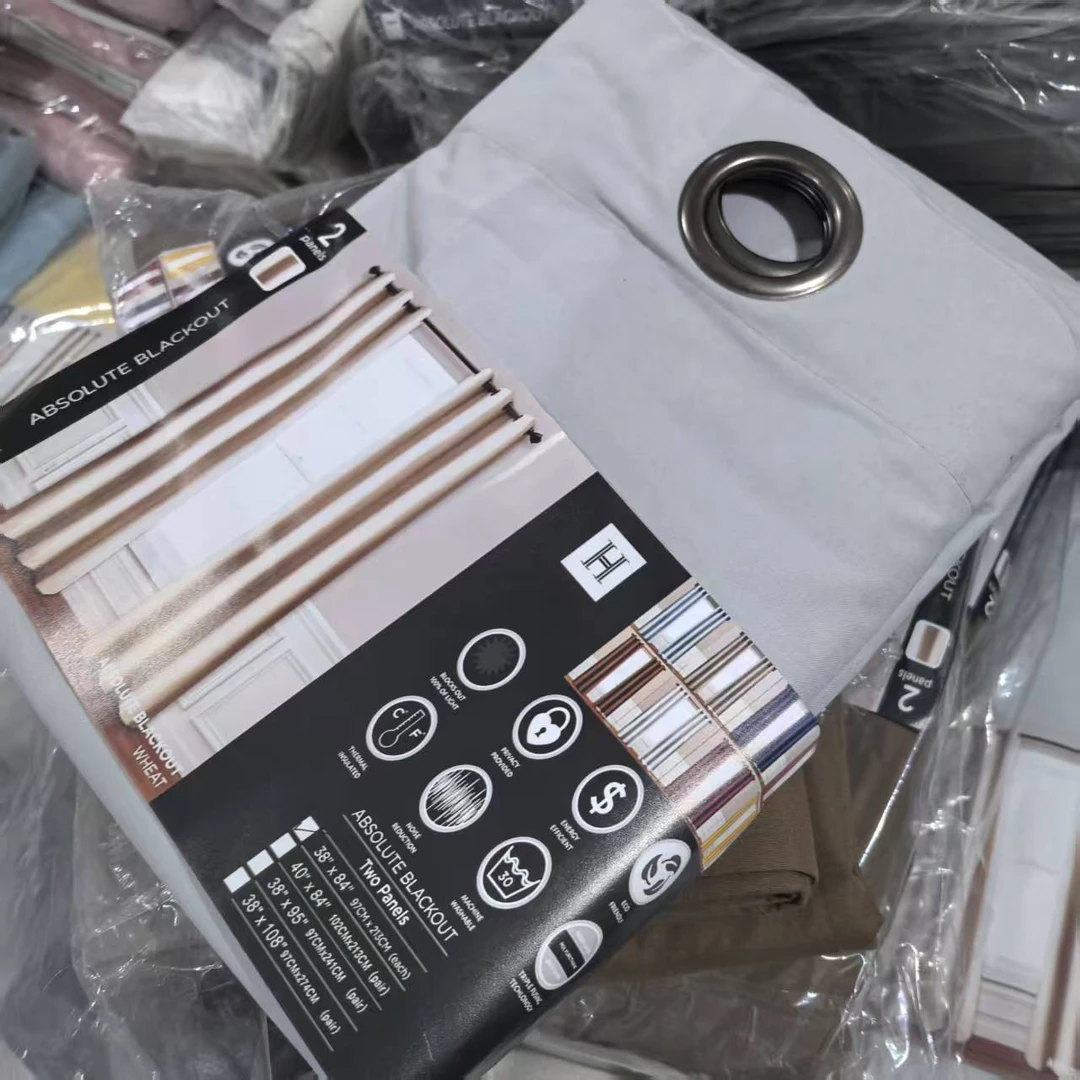 深灰罗马杆全遮光窗帘，单片97*241.发2片（直播间颜色为准）