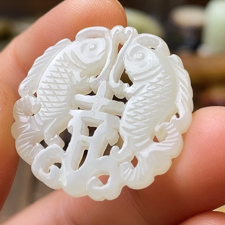 和田玉（糖玉）未镶嵌颈饰