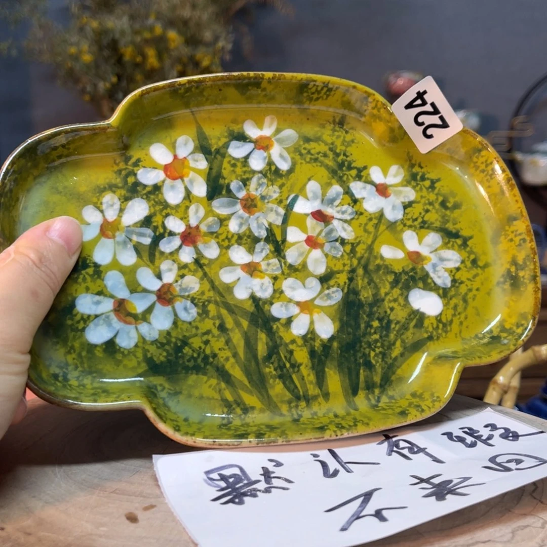 杯素浅陶瓷手工手绘