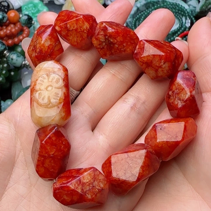 翡翠颈饰未镶嵌天然A货61