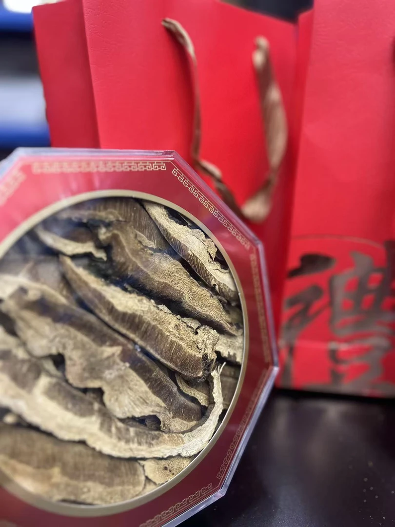 中秋礼盒  野生黑灵芝  芝菌菇250克