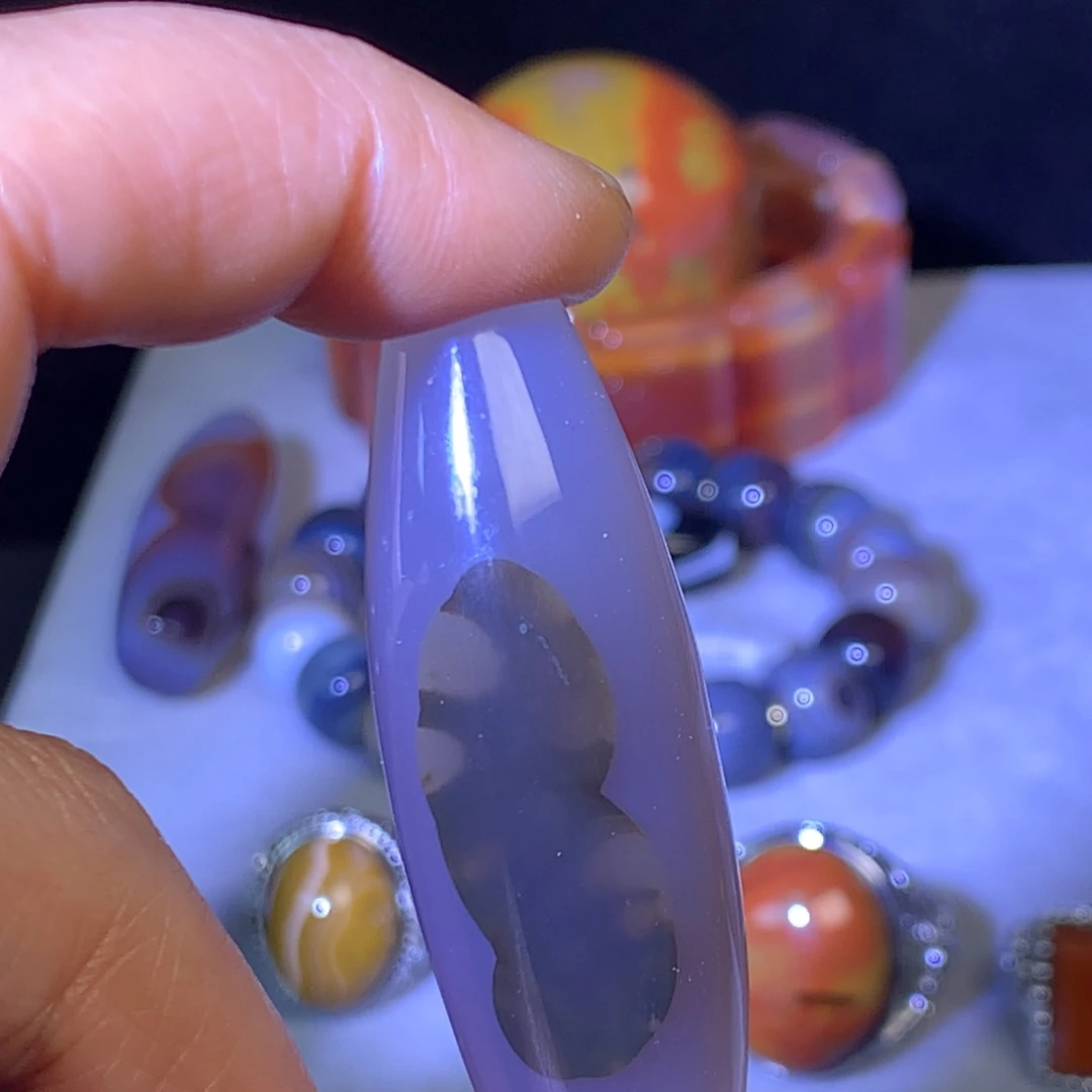 玛瑙/玉髓未镶嵌颈饰